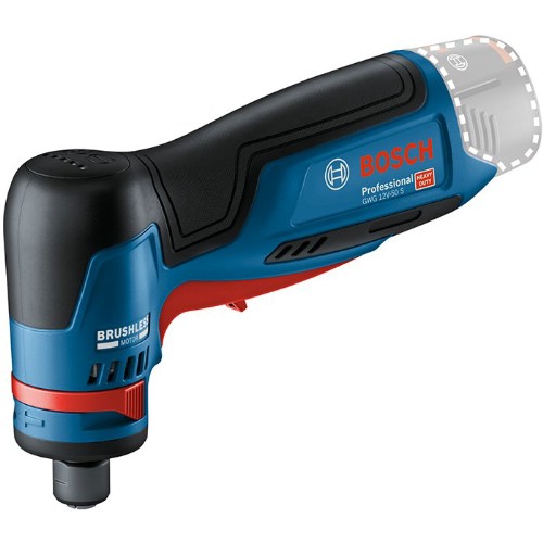 Vinklad slipmaskin BOSCH GWG 12 V-50 S L-BOXX utan batteri